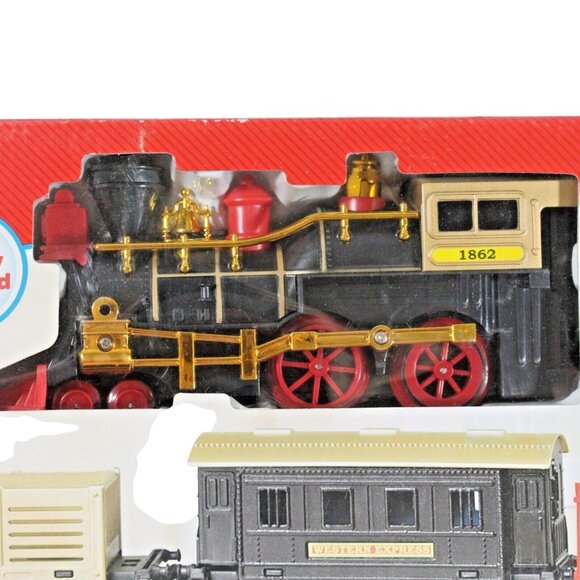 Kid Connection Railroad Engine Tracks 22 Pieces Battery Powered Real Train Sound - Picture 4 of 10